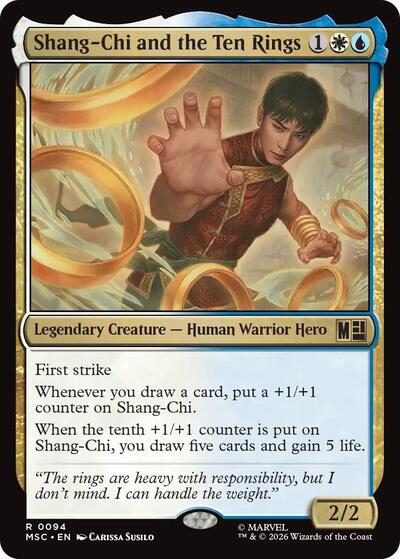 Shang-Chi and the Ten Rings (Commander: Marvel Super Heroes) Near Mint