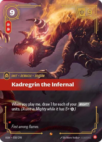 Kadregrin the Infernal (Origins) Near Mint Foil
