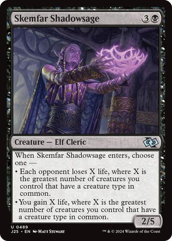 Skemfar Shadowsage (Foundations Jumpstart) Near Mint