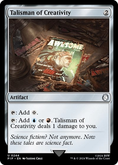 Talisman of Creativity (Universes Beyond: Fallout) Near Mint Foil