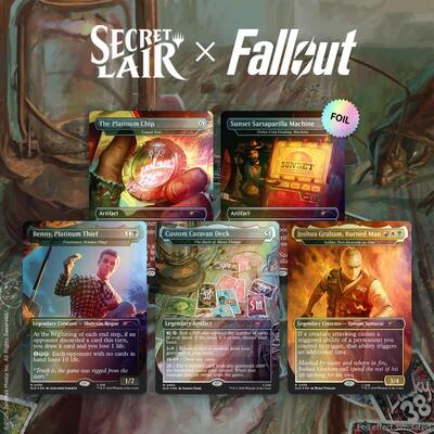 Secret Lair Drop: Secret Lair x Fallout: Welcome to New Vegas Traditional Foil Edition