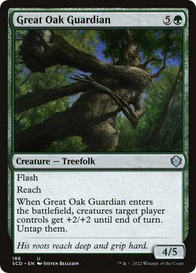 Great Oak Guardian (Commander 2022 Starter Decks) Near Mint