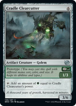 Cradle Clearcutter (The Brothers' War) Near Mint