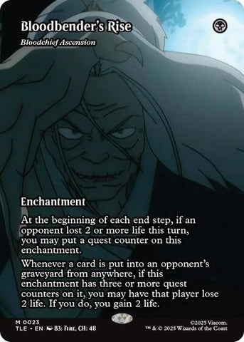 Bloodbender's Rise - Bloodchief Ascension (Borderless) (Avatar: The Last Airbender: Eternal-Legal) Near Mint