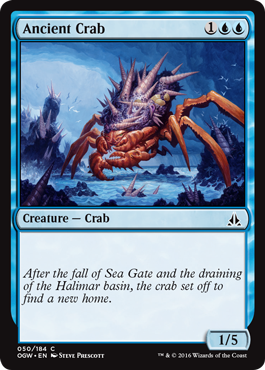 Ancient Crab (Oath of the Gatewatch) Near Mint Foil