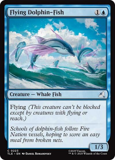 Flying Dolphin-Fish (Avatar: The Last Airbender: Eternal-Legal) Near Mint Foil