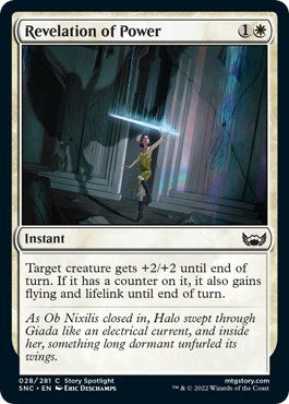 Revelation of Power (Streets of New Capenna) Near Mint Foil