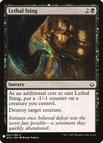 Lethal Sting (Mystery Booster) Near Mint