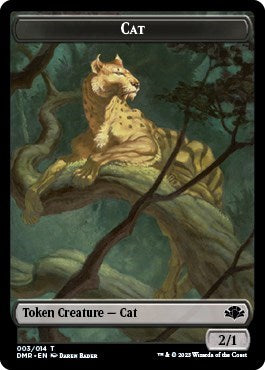 Cat Token (003) (Dominaria Remastered) Near Mint