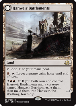 Hanweir Battlements (Eldritch Moon) Near Mint