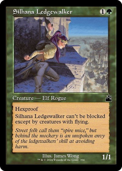 Silhana Ledgewalker (Retro Frame) (Ravnica Remastered) Near Mint