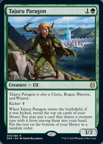 Tajuru Paragon (Zendikar Rising) Near Mint Foil