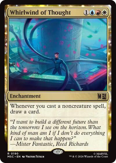 Whirlwind of Thought (Surge Foil) (Commander: Marvel Super Heroes) Near Mint Foil