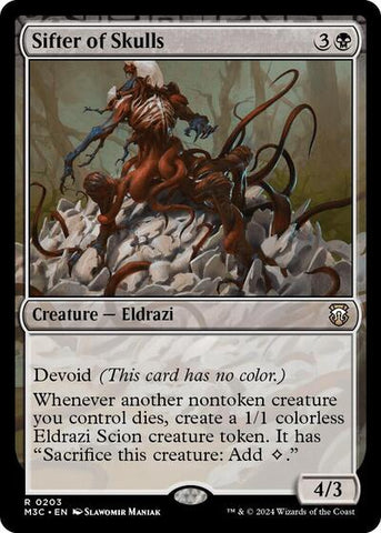 Sifter of Skulls (Commander: Modern Horizons 3) Near Mint
