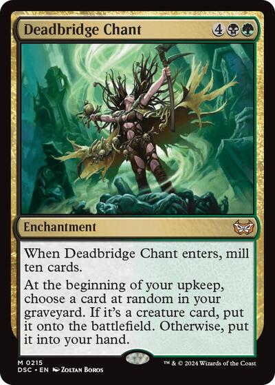 Deadbridge Chant (Commander: Duskmourn: House of Horror) Near Mint