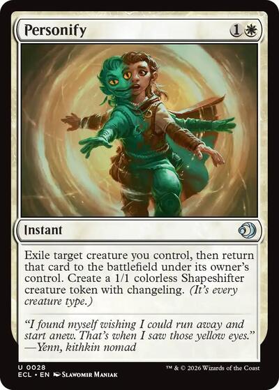 Personify (Lorwyn Eclipsed) Near Mint Foil