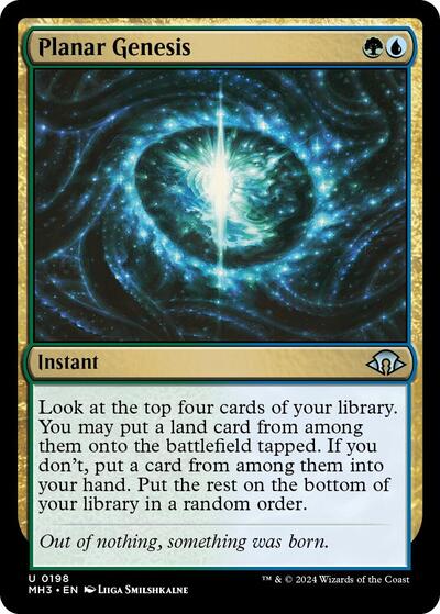Planar Genesis (Modern Horizons 3) Near Mint Foil