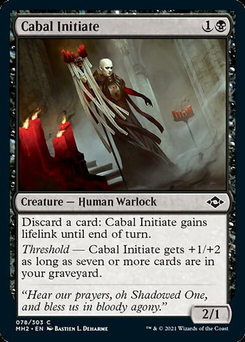 Cabal Initiate (Modern Horizons 2) Near Mint Foil