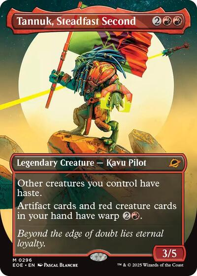 Tannuk, Steadfast Second (Borderless) (Edge of Eternities) Near Mint