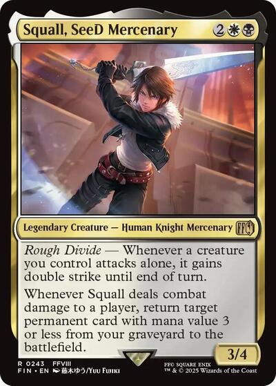 Squall, SeeD Mercenary (Universes Beyond: FINAL FANTASY) Near Mint