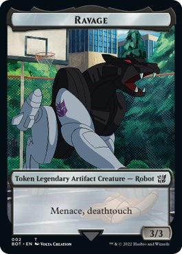 Ravage Token (Universes Beyond: Transformers) Near Mint