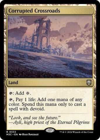 Corrupted Crossroads (Commander: Modern Horizons 3) Near Mint