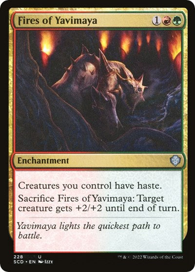 Fires of Yavimaya (Commander 2022 Starter Decks) Near Mint