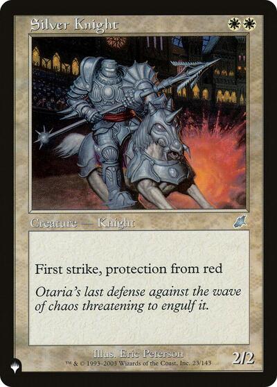 Silver Knight (The List) Near Mint