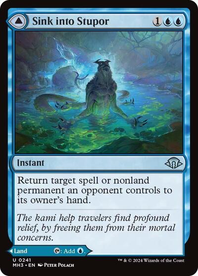 Sink into Stupor (Modern Horizons 3) Near Mint Foil