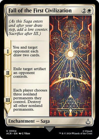Fall of the First Civilization (Universes Beyond: Assassin's Creed) Near Mint Foil