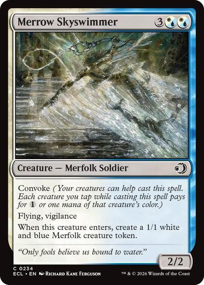 Merrow Skyswimmer (Lorwyn Eclipsed) Light Play Foil