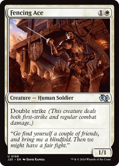 Fencing Ace (Foundations Jumpstart) Near Mint