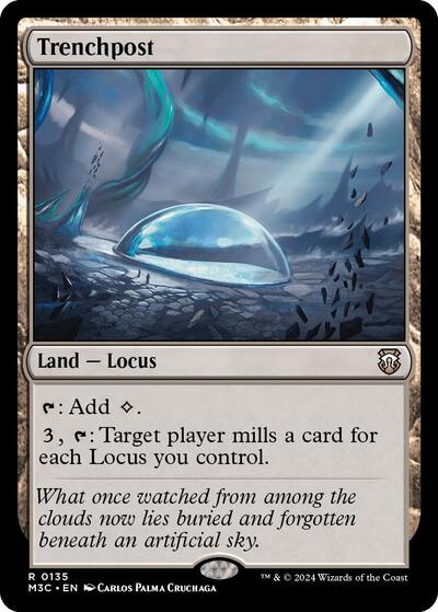 Trenchpost (Commander: Modern Horizons 3) Near Mint