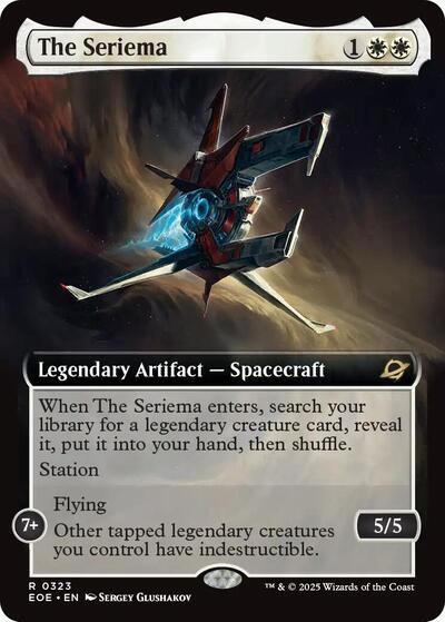 The Seriema (Extended Art) (Edge of Eternities) Near Mint