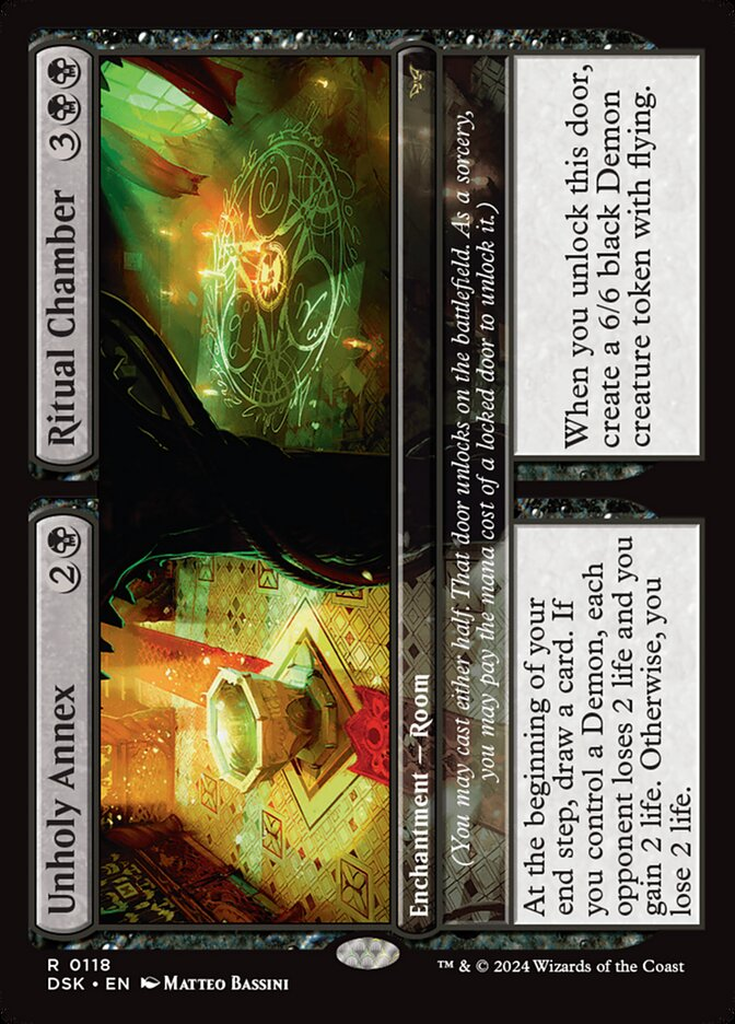 Unholy Annex / Ritual Chamber (Duskmourn: House of Horror) Near Mint