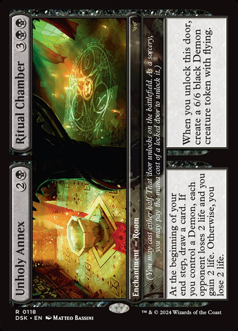 Unholy Annex / Ritual Chamber (Duskmourn: House of Horror) Near Mint