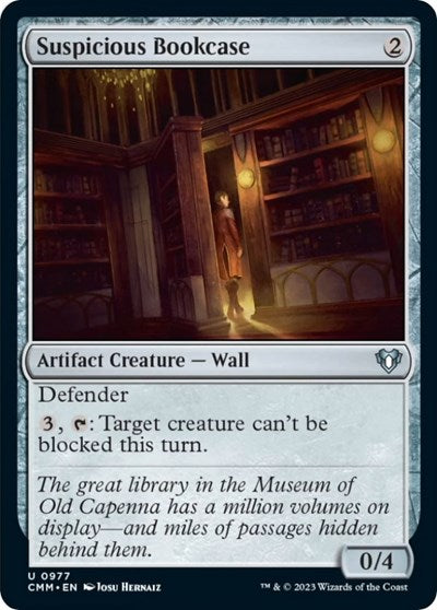 Suspicious Bookcase (Commander Masters) Near Mint