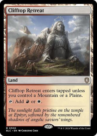 Clifftop Retreat (Commander: Bloomburrow) Near Mint