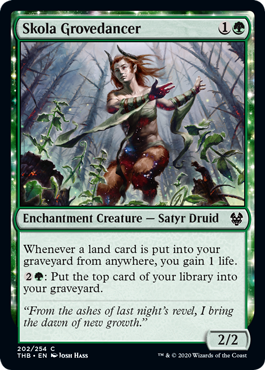 Skola Grovedancer (Theros Beyond Death) Near Mint