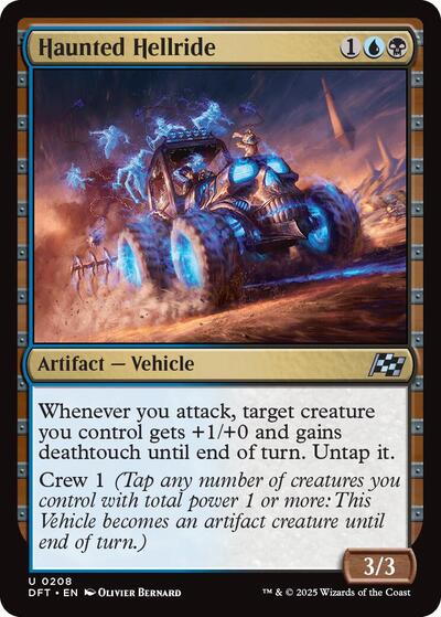 Haunted Hellride (Aetherdrift) Near Mint Foil