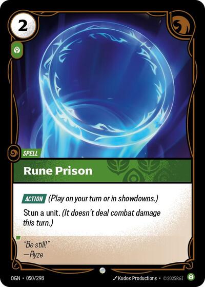 Rune Prison (Origins) Near Mint