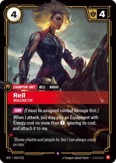 Rell Magnetic (Spiritforged) Near Mint Foil