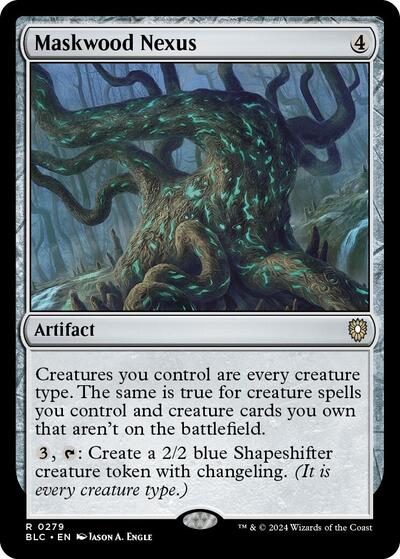 Maskwood Nexus (Commander: Bloomburrow) Near Mint