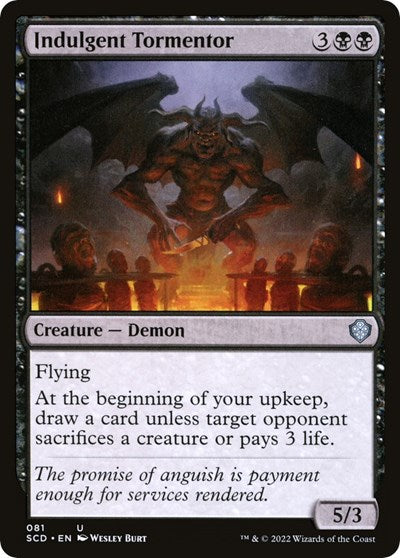 Indulgent Tormentor (Commander 2022 Starter Decks) Near Mint