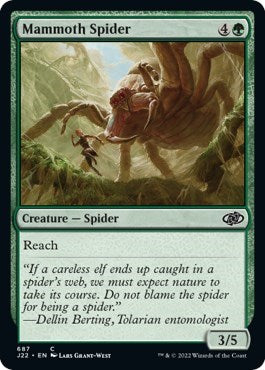 Mammoth Spider (Jumpstart 2022) Near Mint