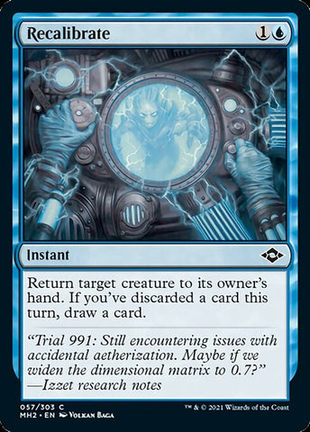 Recalibrate (Modern Horizons 2) Near Mint Foil