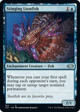 Stinging Lionfish (Jumpstart 2022) Near Mint