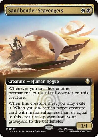 Sandbender Scavengers (Extended Art) (Avatar: The Last Airbender) Near Mint Foil