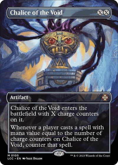 Chalice of the Void (Borderless) (Commander: The Lost Caverns of Ixalan) Light Play