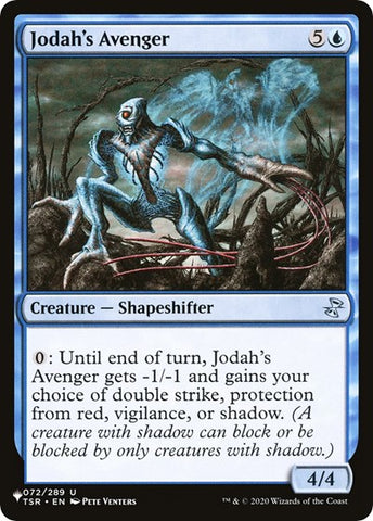 Jodah's Avenger (The List) Near Mint